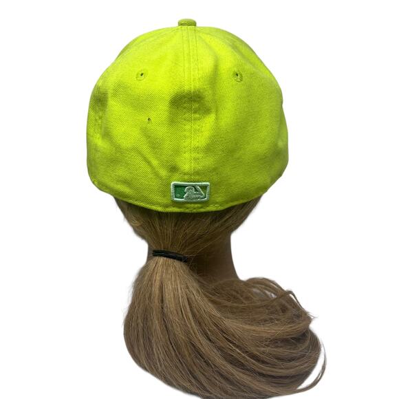 Boston Red Sox Hat New Era 59FIFTY Men's 7 1/8 Neon Green MLB - Picture 8 of 9
